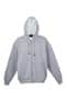 Grey Marl Mens Zipper Hoodie