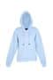 Sky Blue Ladies/Juniors Zipper Hoodie