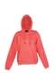 Coral Red Ladies/Juniors Zipper Hoodie