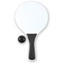 White/Black Paddle Bat & Ball Set