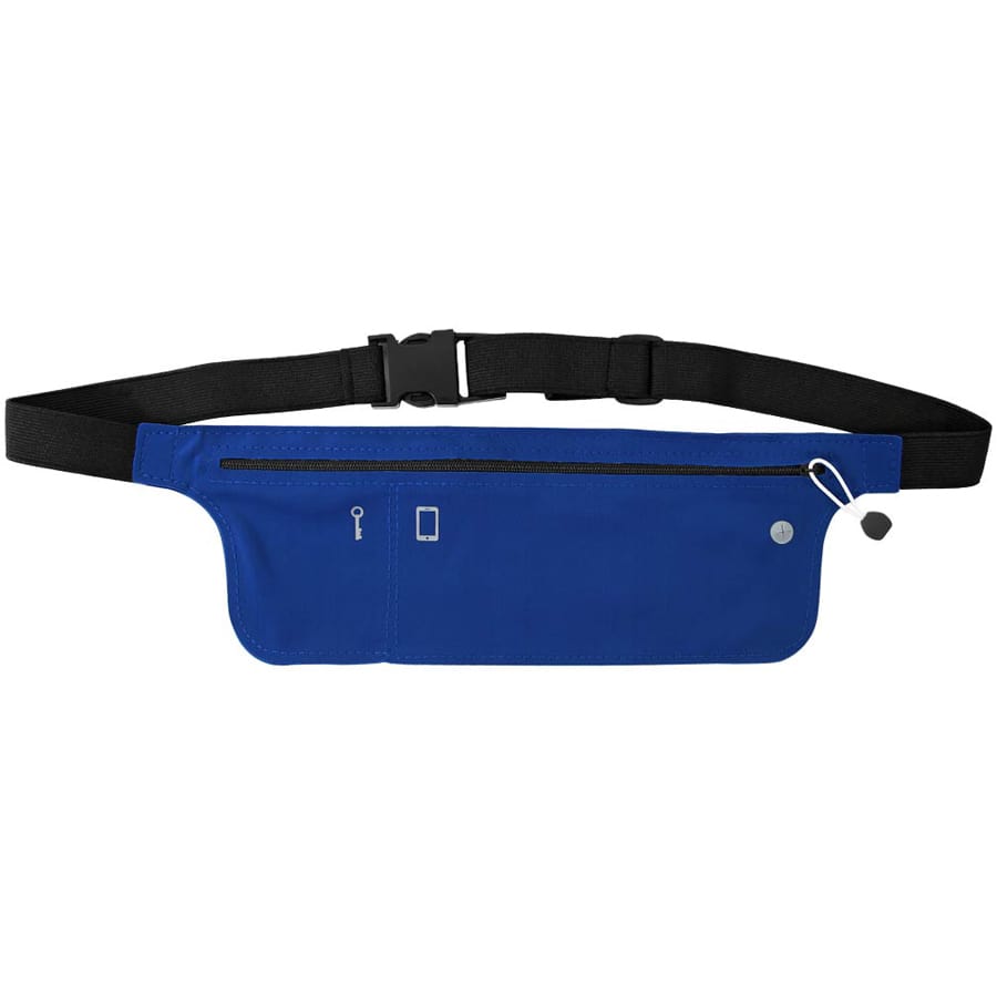 And Blue Lycra Fitness Belt