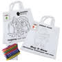Creative Colouring Tote Bag with Crayons