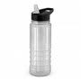 Clear Galaxy Black Lid Drink Bottle