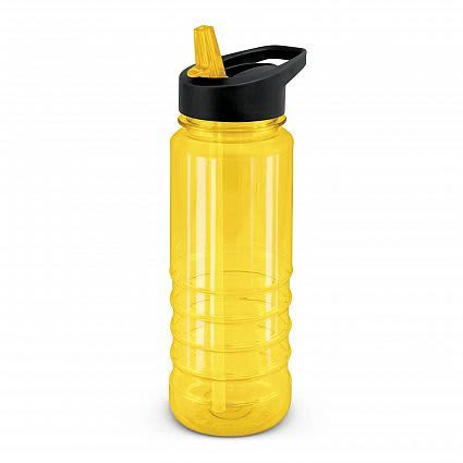 Yellow Galaxy Black Lid Drink Bottle