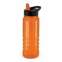 Orange Galaxy Black Lid Drink Bottle