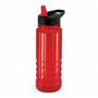 Red Galaxy Black Lid Drink Bottle