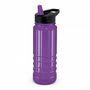 Purple Galaxy Black Lid Drink Bottle