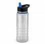 Galaxy Clear and Black Drink Bottle