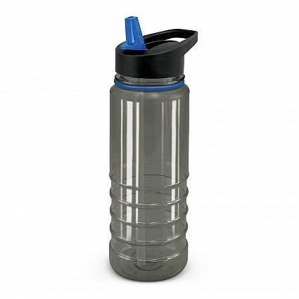 Dark Blue Galaxy Clear and Black Drink Bottle