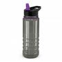 Purple Galaxy Clear and Black Drink Bottle