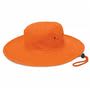 Orange Wide Brim Cricket Hat