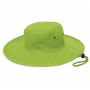 Bright Green Wide Brim Cricket Hat