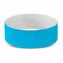 Neon Blue Tyvek Event Wrist Band