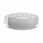 Silver Plastic Event Wrist Band