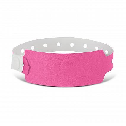 Pink Plastic Event Wrist Band