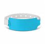 Aqua Plastic Event Wrist Band