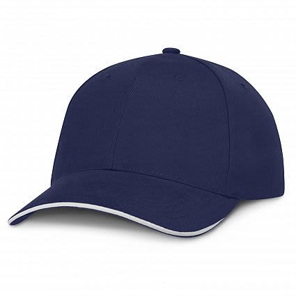 White/Navy Swift Premium Cap - White Trim