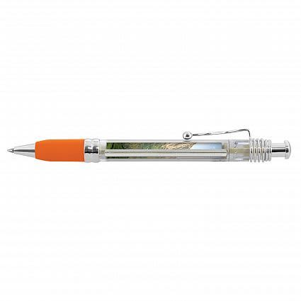 Orange Pluto Banner Pen