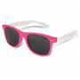 Pink Malibu Premium Sunglasses - White Arms