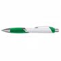 Dark Green Borg Pen - White Barrels