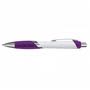 Purple Borg Pen - White Barrels