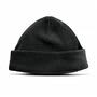 Black Seattle Polar Fleece Beanie