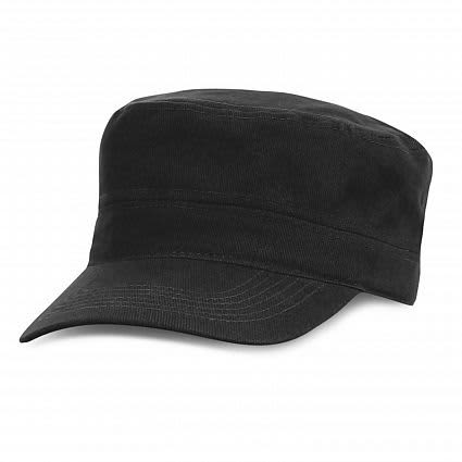 Black Scout Military Style Cap