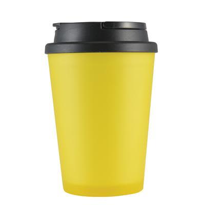 Yellow Savour Double Walled Coffee Cup