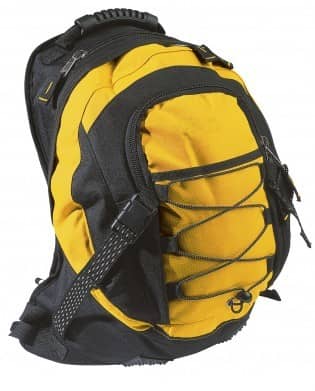 Yellow/Black VR Branded Backpack