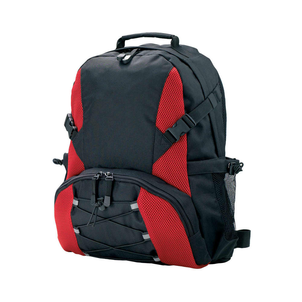 Black/Red Out Bush Backpack