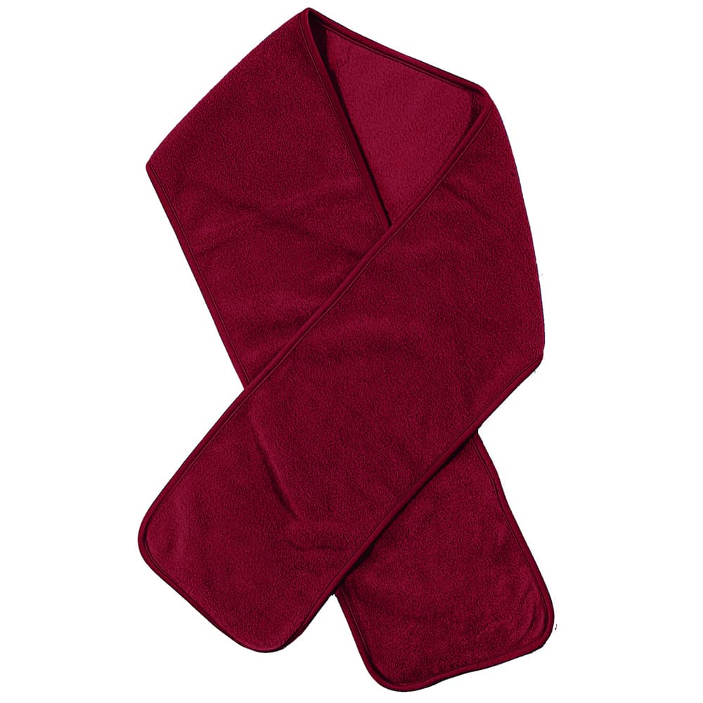 Maroon Polar Fleece Scarf