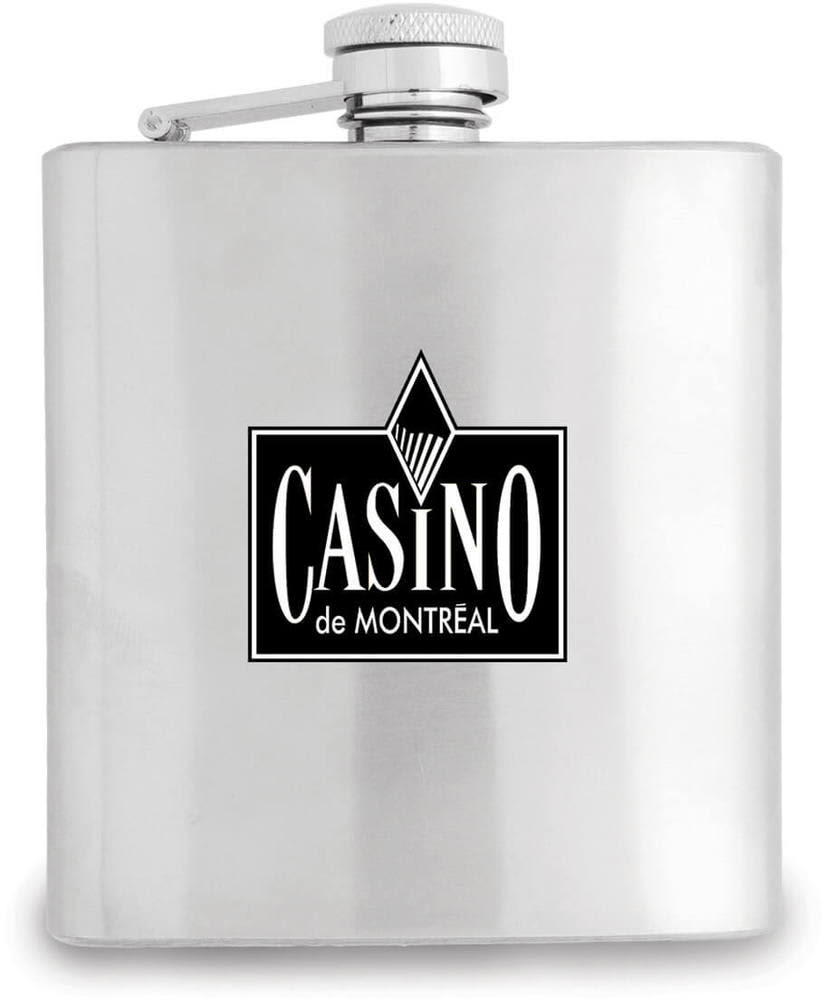 Silver Personal Stainless Steel Hip Flask 180ml