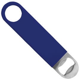 Blue Bartender's Vinyl Bottle Opener