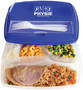 Blue The Senoia Triple Lunch Container