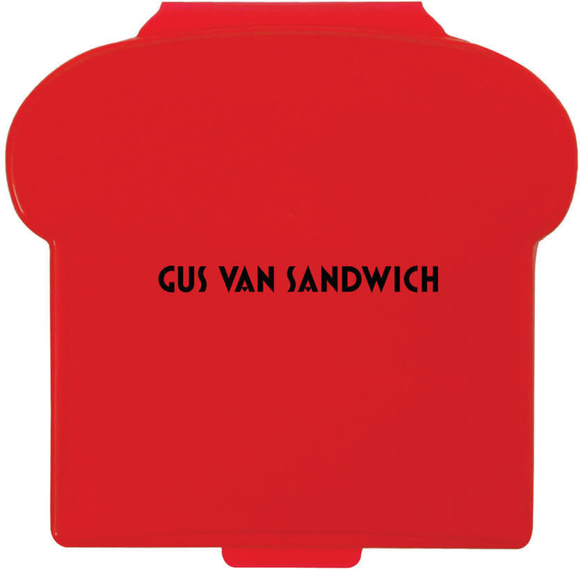 Red The Big Savoy Sandwich Container