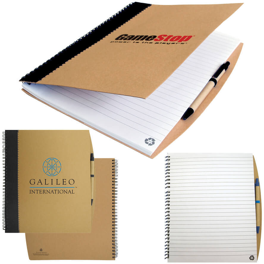 The Branded The A4 Draft Spiral Notebook