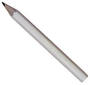 White 3 1/2 inch Pencil