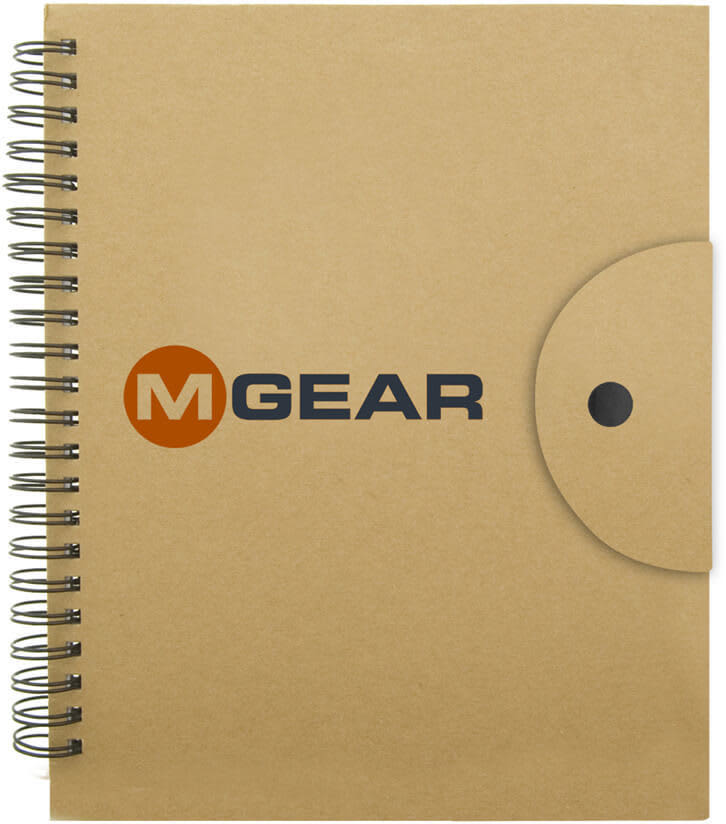 Tan The Medira Eco Spiral Notebook