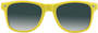 Yellow Custom Printed Riviera Sunglasses