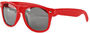 Red Custom Printed Riviera Sunglasses