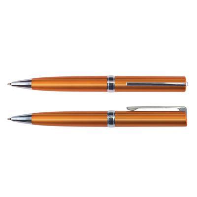 Orange Rome Metallic Ballpoint Pen