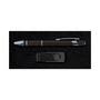 Black Style Gift Set - Miami Pen and Swivel Flash Drive