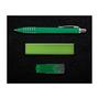 Green Superior Gift Set - Titan Pen, Velocity Power Bank, Swivel Flash Drive