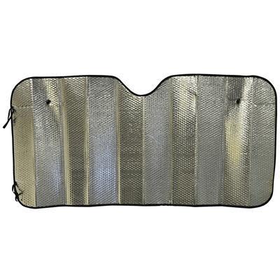 Silver Concertina Metallic Car Sunshade