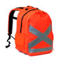 Fluro Orange Hi-ViS Backpack