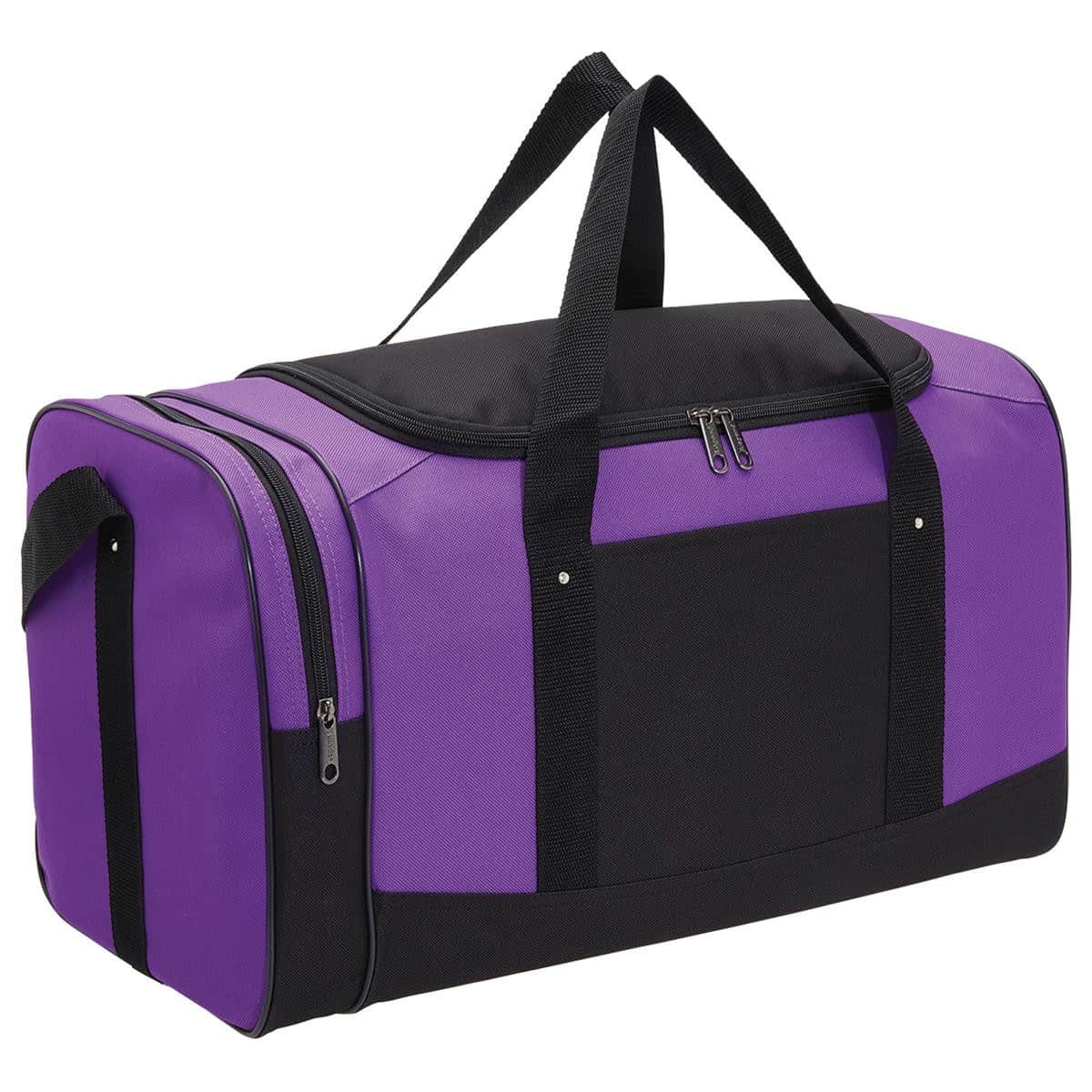 Purple/Black Spark Sports Bag