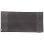 Black/Grey Reversible Two-Tone Beach Towel or Bath Towel