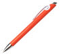 Orange Chicago Click Action Plastic Pen