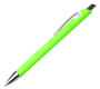 Light Green Chicago Click Action Plastic Pen