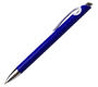 Dark Blue Chicago Click Action Plastic Pen